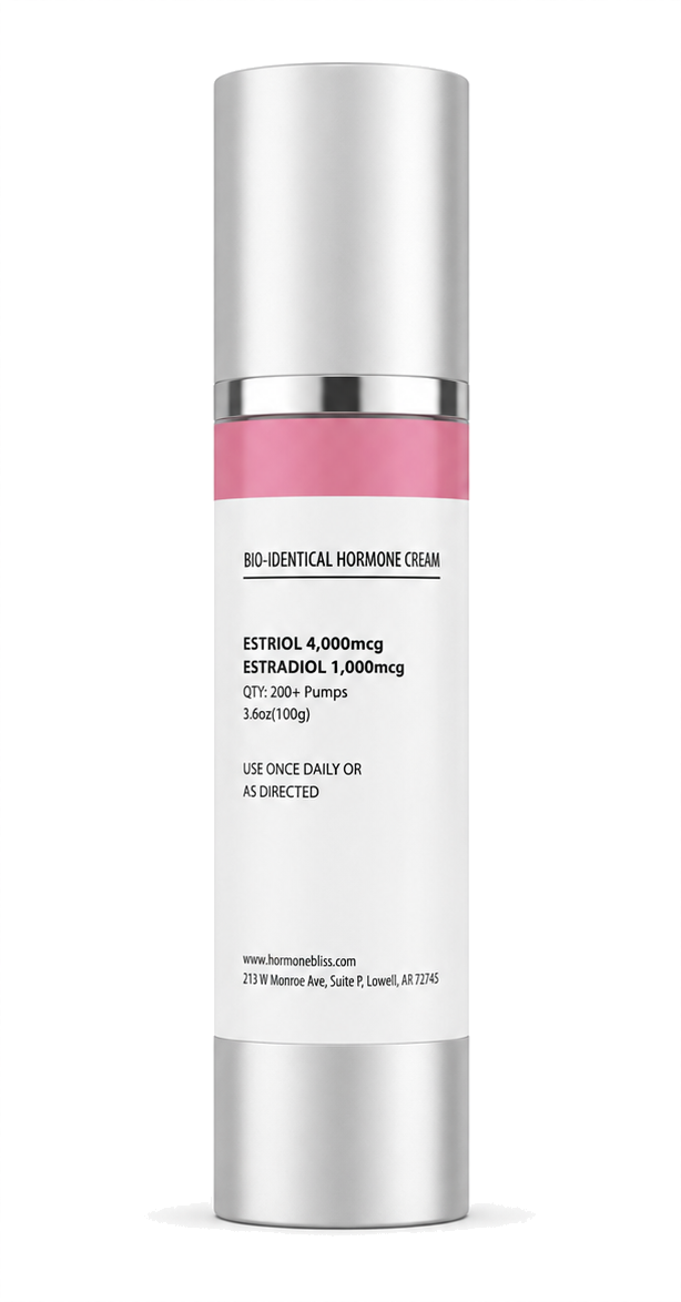 Hormone Bliss Bi-Est Hormone Cream pump bottle